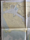 Large 1950s Map of Hawaii and Oahu 32 x 46, Pearl Harbor Maps, Vintage Travel Art, Hawaiian Artwork, Hawaiian Souvenirs Gifts, Island Art
