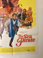 Vintage 1967 Swashbuckler Pirate Film    -The Sea Pirate- Original Pirate Poster
