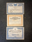 1930s Insurance Company Certificates - Money Art - Stock Art -Great Depression Art