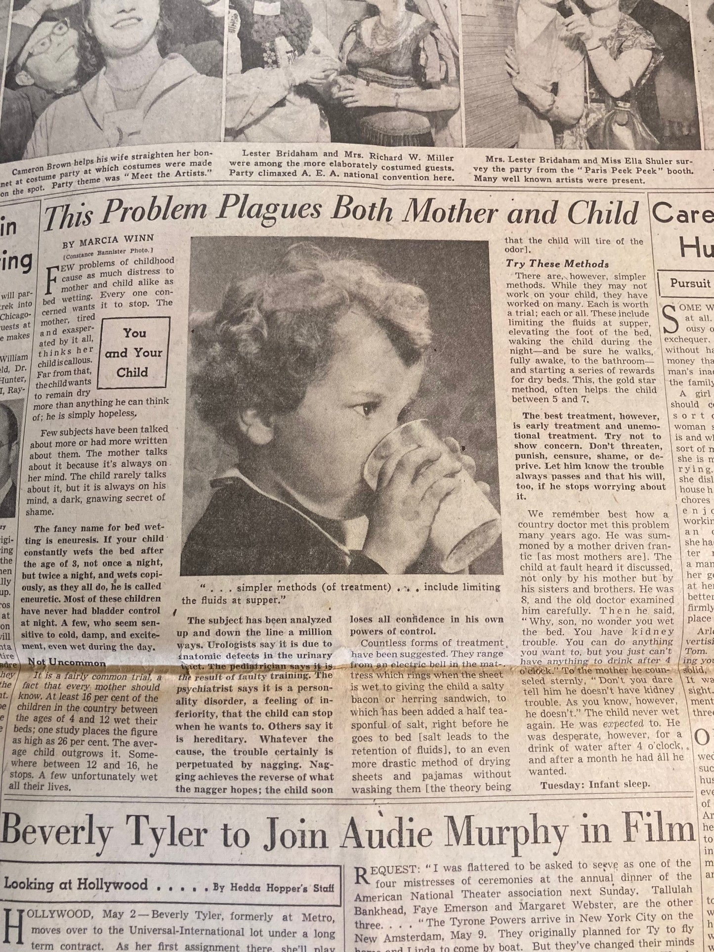 1951 Mother’s Day Buyer’s Guide - Great Art - Mother’s Day Gift - Newspaper on Motherhood and Feminism