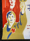 1980 Original Soviet Celebration Poster of the October Revolutions 63rd Anniversary – Original Vintage Propaganda Poster