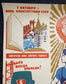 1980s Communist October Revolution – Hammer and Sickle Proletariat USSR Original Vintage Poster