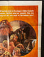 1973 Cannibal Horror - Raw Meat - Original Rare 1973 Folded Theatre Movie Poster Gary Sherman Horror