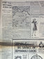 1940 King Carol II Assassination Attempt – WW2 Romanian History – Original Vintage Newspaper World War 2 Memorabilia