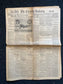 1935 Vaudeville Star Will Rogers Airplane Crash Death - 1935 Movie History Silent Film Stars - Original Vintage Newspaper