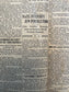 1935 Vaudeville Star Will Rogers Airplane Crash Death - 1935 Movie History Silent Film Stars - Original Vintage Newspaper