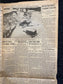 1935 Vaudeville Star Will Rogers Airplane Crash Death - 1935 Movie History Silent Film Stars - Original Vintage Newspaper