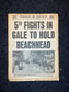 1944 World War 2 5th Army Invades Anzio Beachhead – Battle of Anzio Operation Shingle – Allied Capture of Rome Italy – Original Vintage