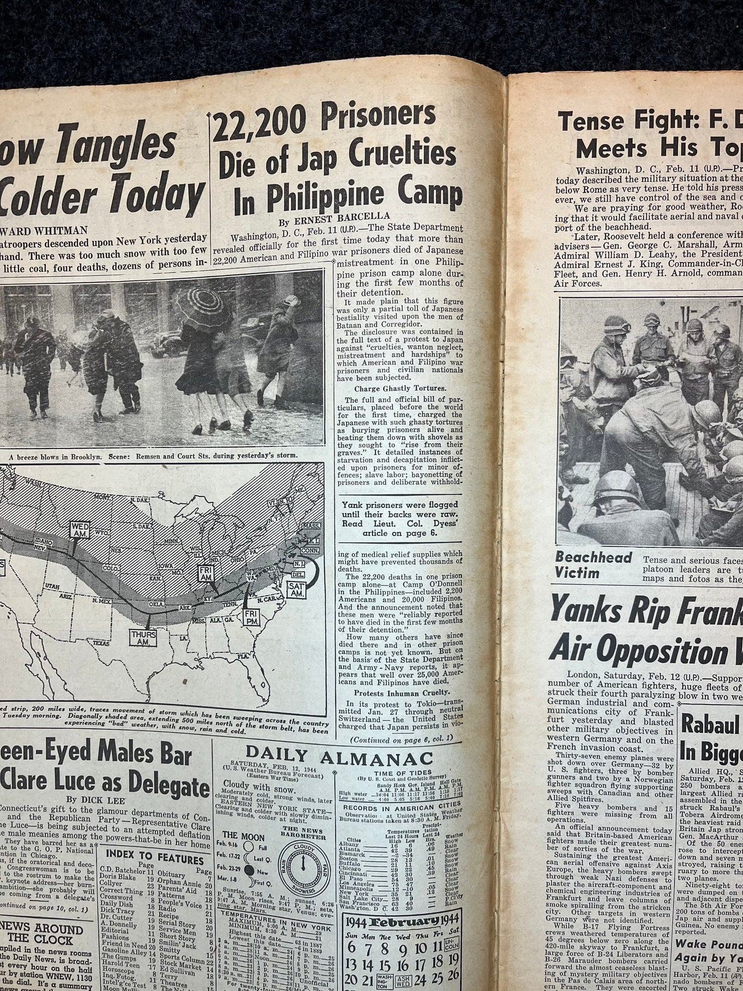 1944 World War 2 5th Army Invades Anzio Beachhead – Battle of Anzio Operation Shingle – Allied Capture of Rome Italy – Original Vintage
