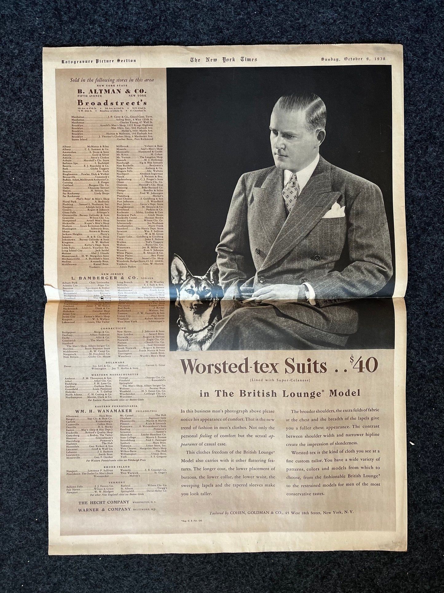 1938 New York Times - The HMS Queen Elizabeth Steamship - Worlds Largest Steamship - British Navy - Debutantes and Forestry Ecology