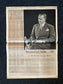 1938 New York Times - The HMS Queen Elizabeth Steamship - Worlds Largest Steamship - British Navy - Debutantes and Forestry Ecology