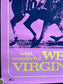 1970s West Virginia Travel Poster Charleston Vintage Horse Racing – West Virginia Department of Tourism Original Art