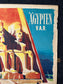 Original Egypt Travel Poster Abu Simbel Temple Aswan Pharaoh Ramesses II Egyptian History Poster - 28 x 30