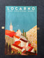 Original World War 2 Switzerland Travel Poster – WW2 Locarna Swiss Reviera Artwork 25 x 39