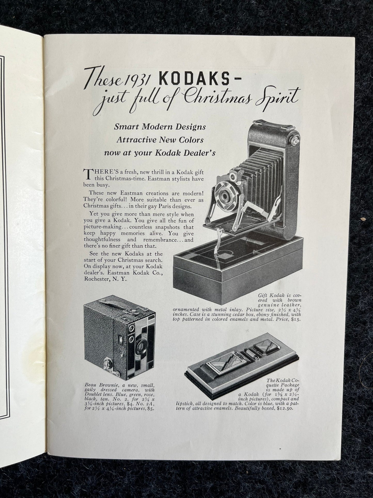 1930s Kodakry Mini Magazines - Great Depression Photography Artwork and Tips - 8x6 Magazines on How To Be A Better Photographer - Wedding