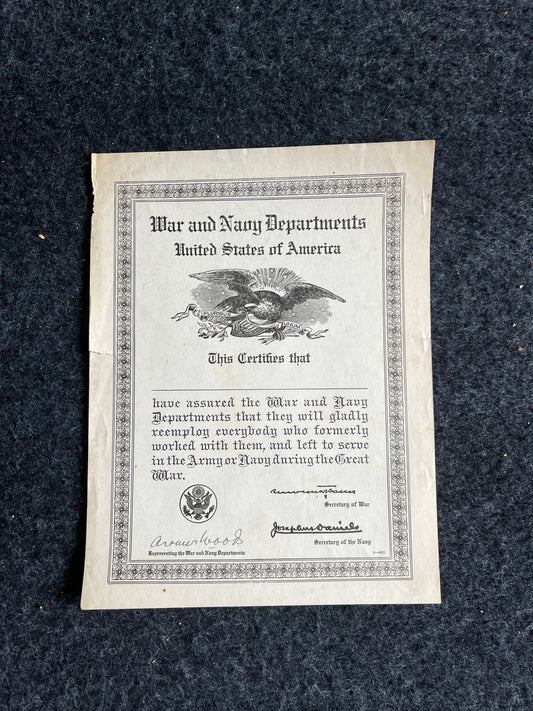 1919 WWI Big Red One Official Victory Parade Pamphlet and Souvenir - Original WW1 John Pershing Memorabilia - Gift for Him Vintage Newspaper