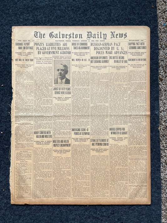 1920 Womens Suffrage Movement Tennessee and North Carolina - Womens Rights and First Generation Feminists - Original Ponzi Scheme Financial