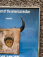 1977 Original Native American Poster Artwork - New York City Echoes of the Drums - Indian Artwork and Imagery - Native American History