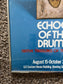 1977 Original Native American Poster Artwork - New York City Echoes of the Drums - Indian Artwork and Imagery - Native American History