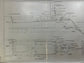 Original US Navy Ship Blueprint - LSCR Naval Boat Blueprints and Graphs - Vintage Vietnam Memorabilia - RARE Navy Art - 70x38