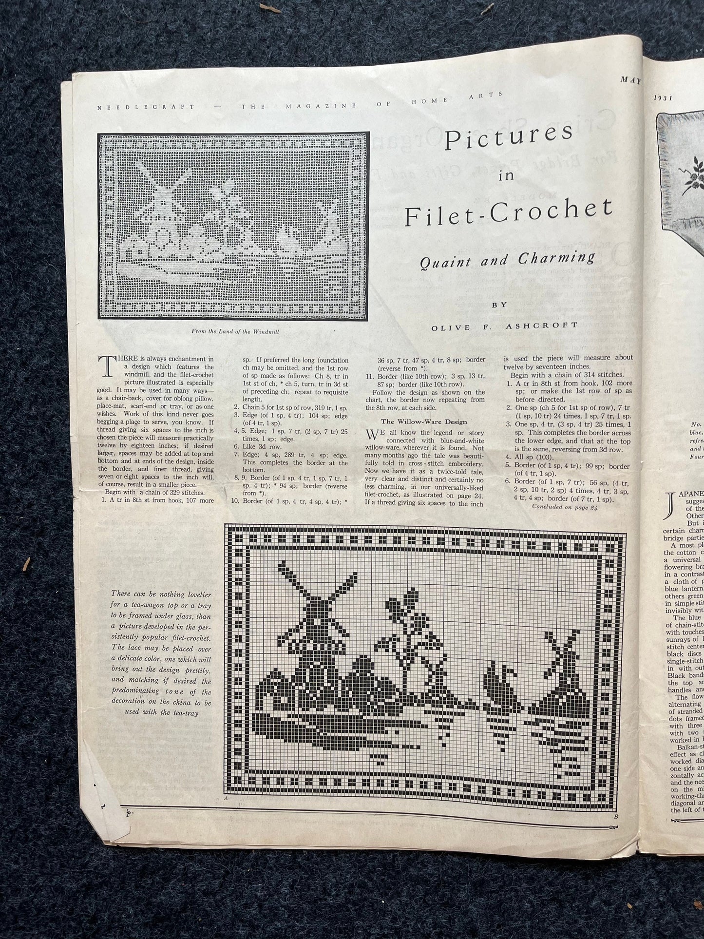 1930s Needlework Magazines - Native American Art and Styles - Pattern Art, Vintage Cooking Recipes, Great Depression Art, History, American