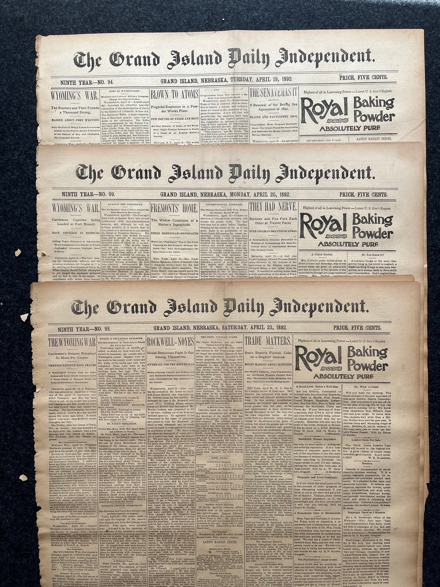 Original 1892 Johnson County War - American Wild West Civil War - Reconstruction Era, American History, Wyoming History, US Agriculture,