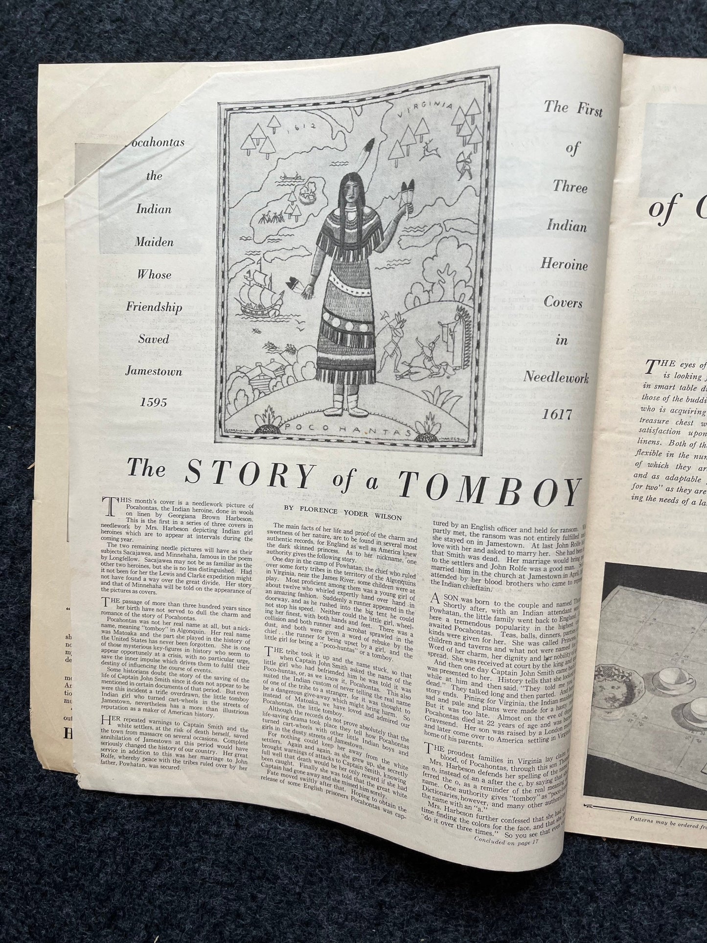 1930s Needlework Magazines - Native American Art and Styles - Pattern Art, Vintage Cooking Recipes, Great Depression Art, History, American