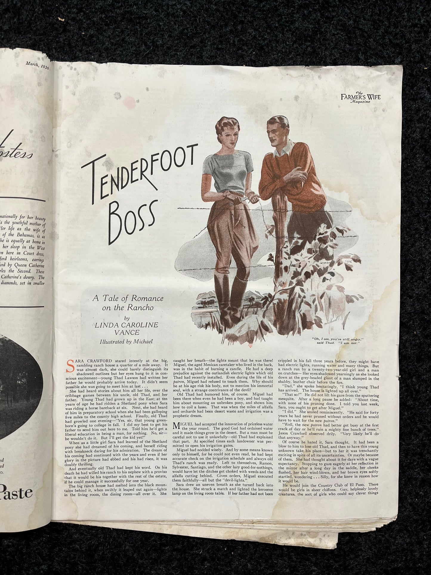 1930s The Farmers Wife - Feminist Artwork Gifts - Pattern Art, Vintage Cooking Recipes, Great Depression Art, History, Americana Gifts