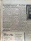 1944 Battle of Leyte Gulf – Yanks Widen Leyte Offensive – Original Vintage Newspaper Military Memorabilia