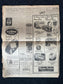 1944 Battle of Leyte Gulf – Yanks Widen Leyte Offensive – Original Vintage Newspaper Military Memorabilia