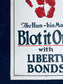 Original WW1 His Mark Bloodied Hand Liberty Bonds Poster - 1917 World War 1 Propaganda Poster, US History, Military Memorabilia, Gifts Him