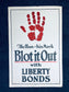 Original WW1 His Mark Bloodied Hand Liberty Bonds Poster - 1917 World War 1 Propaganda Poster, US History, Military Memorabilia, Gifts Him