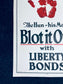 Original WW1 His Mark Bloodied Hand Liberty Bonds Poster - 1917 World War 1 Propaganda Poster, US History, Military Memorabilia, Gifts Him