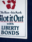 Original WW1 His Mark Bloodied Hand Liberty Bonds Poster - 1917 World War 1 Propaganda Poster, US History, Military Memorabilia, Gifts Him