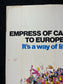 Original 1960s Canadian Pacific Cruise Poster Vintage Travel Art, Ship Art, Empress of Canada