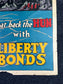Original WW1 Liberty Bonds Poster Beat Back the Hun - 1917 World War 1 Propaganda Poster, US History, Military Memorabilia, Gifts for Him