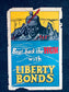 Original WW1 Liberty Bonds Poster Beat Back the Hun - 1917 World War 1 Propaganda Poster, US History, Military Memorabilia, Gifts for Him