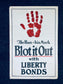 Original WW1 His Mark Bloodied Hand Liberty Bonds Poster - 1917 World War 1 Propaganda Poster, US History, Military Memorabilia, Gifts Him