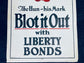 Original WW1 His Mark Bloodied Hand Liberty Bonds Poster - 1917 World War 1 Propaganda Poster, US History, Military Memorabilia, Gifts Him