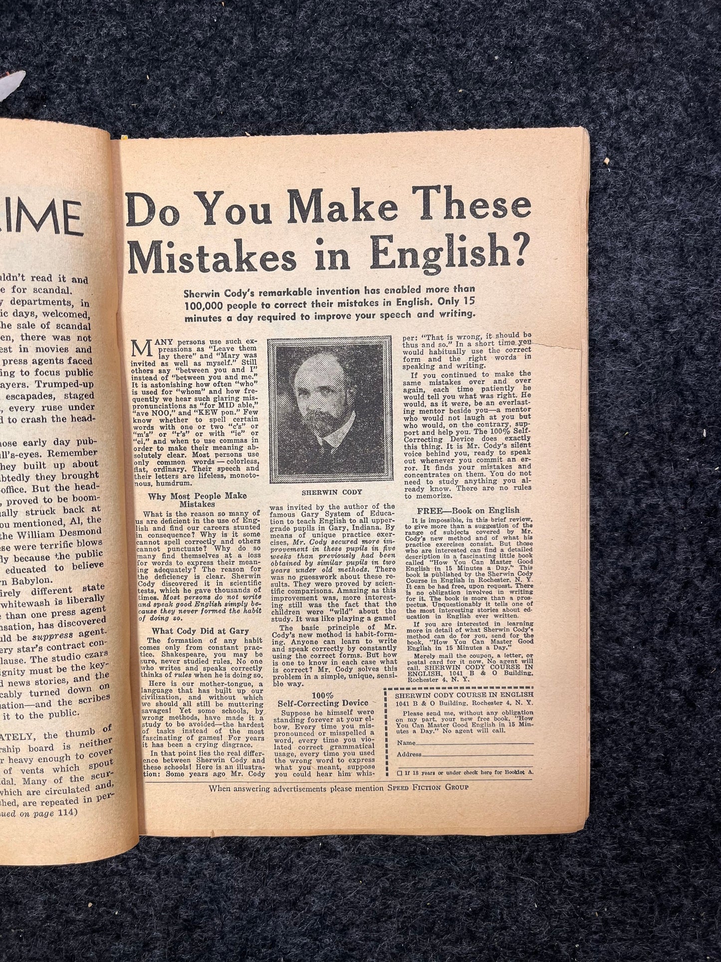1950 Hollywood Detective Vintage Noir Crime Magazine - Original Detective Novels, Vintage Comics, Vintage Ads, Murder Mystery Novels, Paper
