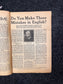 1950 Hollywood Detective Vintage Noir Crime Magazine - Original Detective Novels, Vintage Comics, Vintage Ads, Murder Mystery Novels, Paper