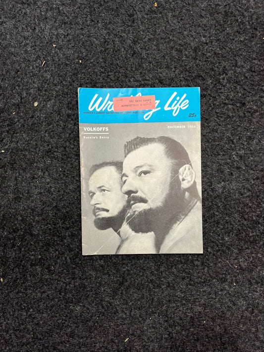 Original 1950s Professional Wrestling Magazine, Acting Performance Memorabilia, Kayfabe Art, Wrestling Gifts, Vintage Sports Memorabilia, Ch