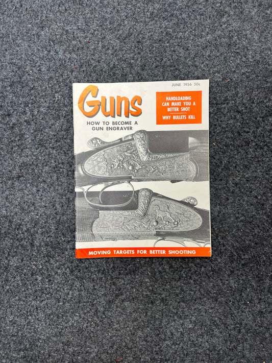 1950s Military Gun Magazine - Vintage Gun Magazines, Gifts for Hunters Men, 1950s Magazines, Military memorabilia gifts, Gun collectibles
