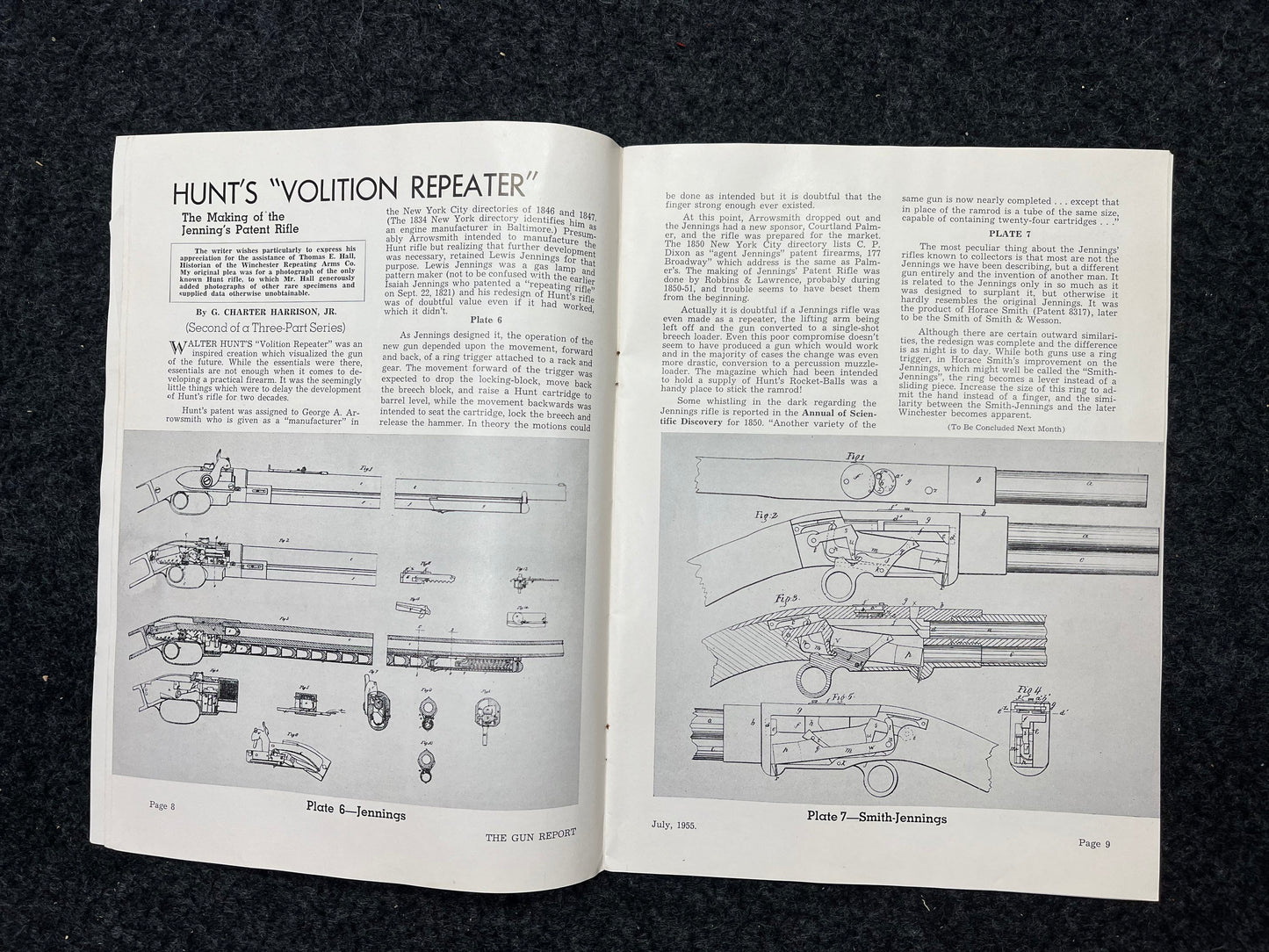 1950s Military Gun Magazine - Vintage Gun Magazines, Gifts for Hunters Men, 1950s Magazines, Military memorabilia gifts, Gun collectibles