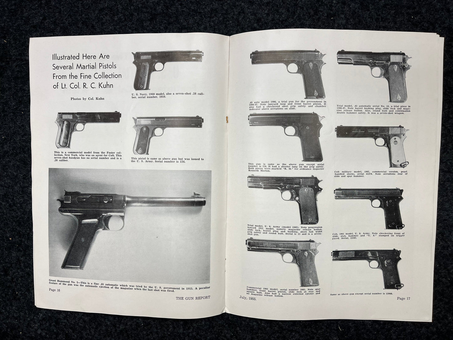 1950s Military Gun Magazine - Vintage Gun Magazines, Gifts for Hunters Men, 1950s Magazines, Military memorabilia gifts, Gun collectibles