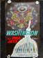 Vintage 1960s Washington DC Unfolded Fly TWA Airline - Vintage Advertising Travel Poster - David Klein Artwork – 25 x 40 - Airline Poster Tr