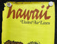 1967 Hawaiian United Air Lines Vintage Travel Poster