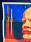 1960s Cosmonaut USSR Space Program Propaganda Poster