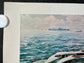 Original 1960s Bell AeroSystems Print, military Memorabilia, NASA Space Apollo Program, Saturn Gemini Program, Moon Landing, m