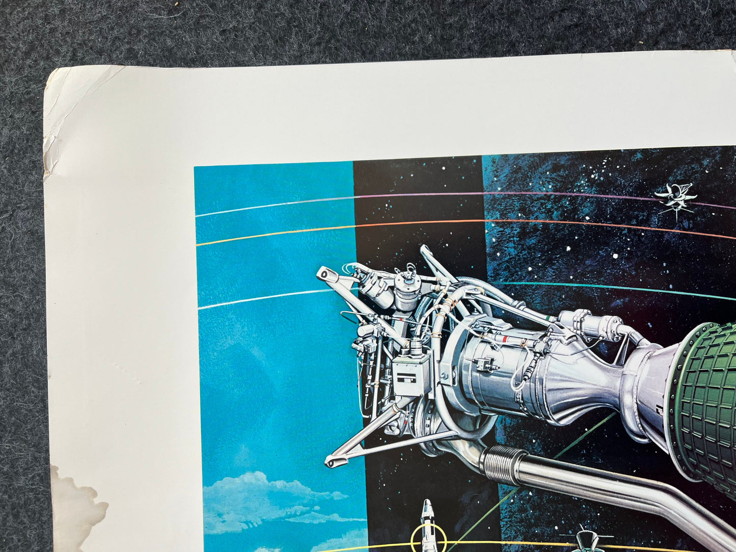 Original 1960s Bell AeroSystems Print